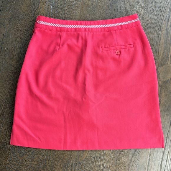 EV PRO™️ Size 4 'THE SAVOY' Hot Pink Side Zip Golf Skort - Picture 2 of 15